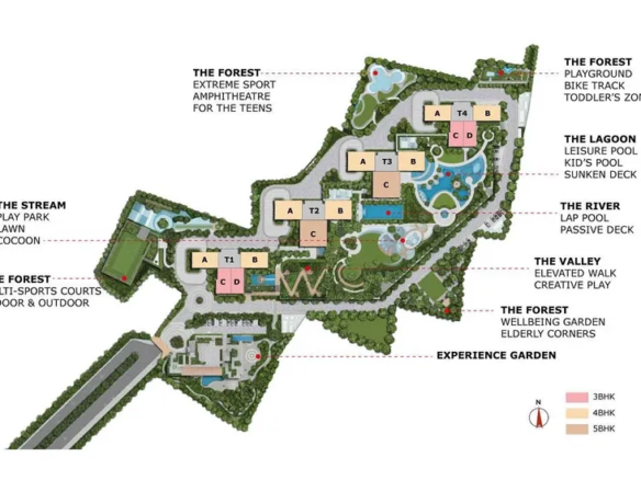 3 / 4 & 5 BHK Flats - Rajarhat - Watta Place