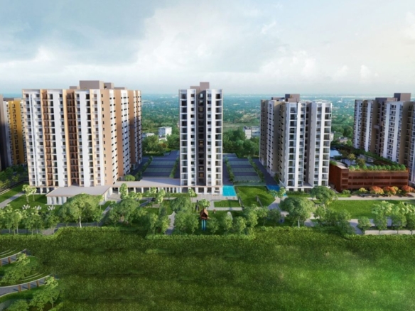 2 & 3 BHK Flats - Godrej Seven Joka -Watta Place