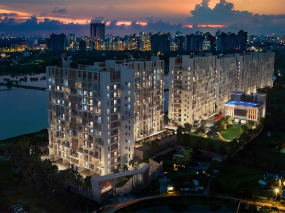 2 & 3 BHK Flats - Merlin Lakescape - Watta Place